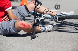 bicycle fall