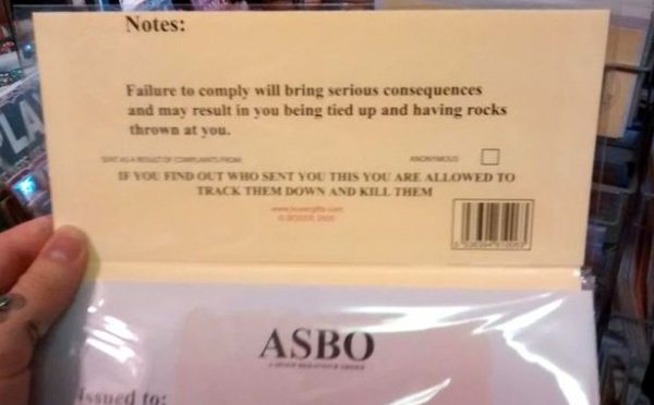 Sex Refusal ASBO Causes Controversy!