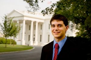 Sexy looking male politician in suit