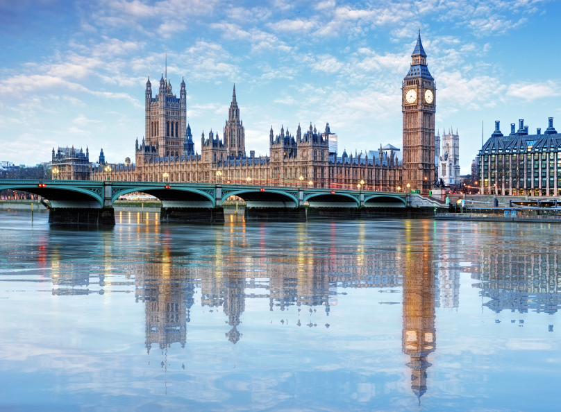 The houses of parliament
