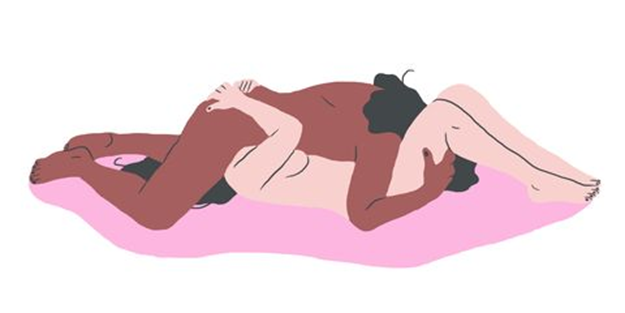 The classic 69. Lesbians sex.