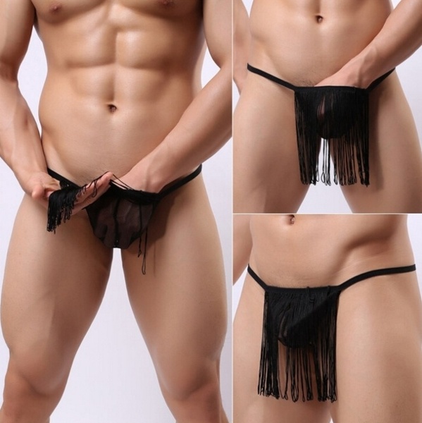 Men Lingerie - The G String with Tassels